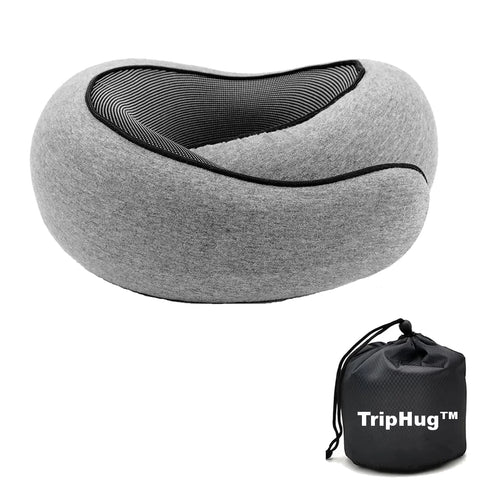 TripHug™ Travel Pillow - Gray